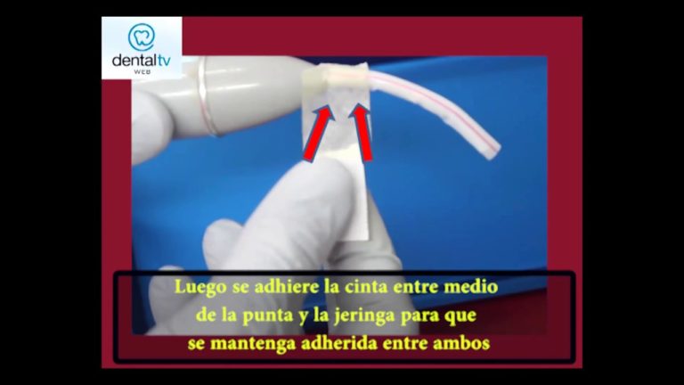 Tip para proteger la Jeringa Triple del Sillon Dental