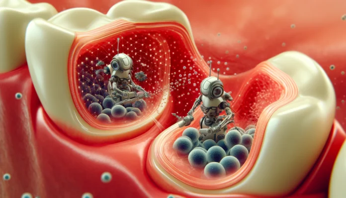 robots cleaning teeth