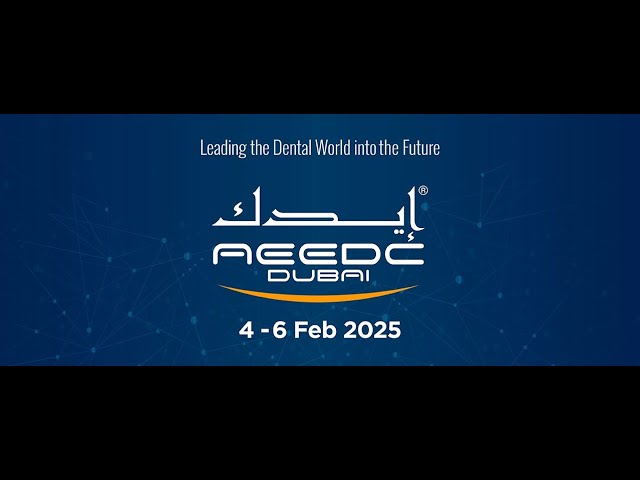 Promocion AEEDC Dubai 2025 con el Chairman Dr Al Madani