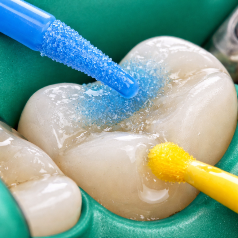 Adhesión a dentina — protocolo clínico